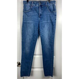 Universal Standard Jeans Medium Blue Wash High Rise Skinny Jeans Size 12